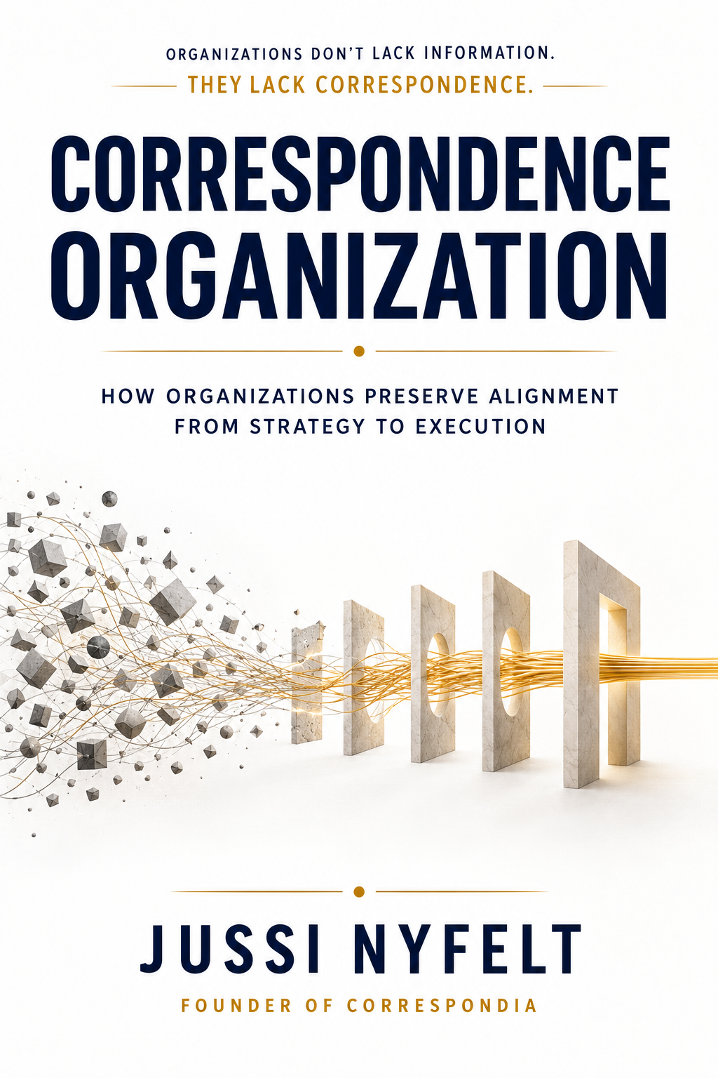 The Correspondence Organization book cover